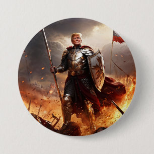 Trump the American Guardian Button