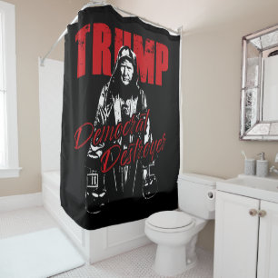 Trump the Democrat Destroyer Graphic Design Humour