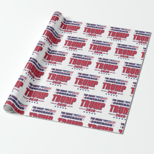 Trump The Great American Comeback Trump 2020 Wrapping Paper