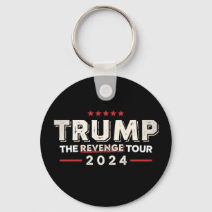 Trump The Revenge Tour 2024 Vintage Keychain