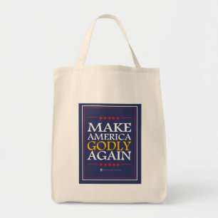 Trump - Tote Bag: Make America Godly Again Bag