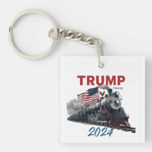 Trump Train 2024 Keychain