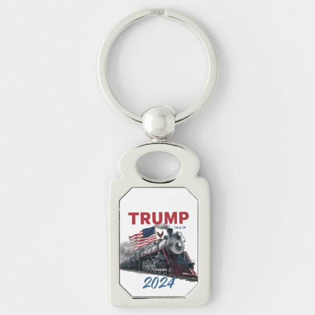 Trump Train 2024 Keychain (Front)