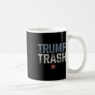 Trump Trash 2024 Grunge Vintage Garbyge For Trump Coffee Mug