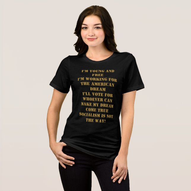 TRUMP Tri-Blend SHIRT (Front Full)