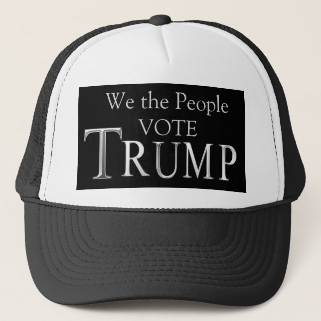 TRUMP TRUCKER HAT (Front)