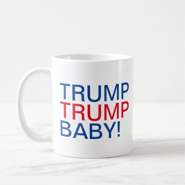 TRUMP TRUMP BABY COFFEE MUG (Left)