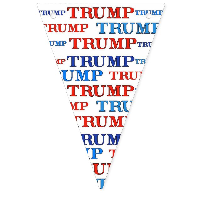 TRUMP TRUMP PARTY BANNER (Sixteenth Flag)