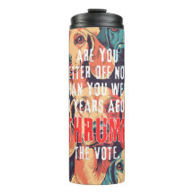 Trump Tumbler: "Are you better off now?"