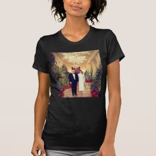 Trump US President White House Christmas T-Shirt