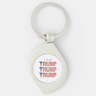 Trump usa election vote for keychain