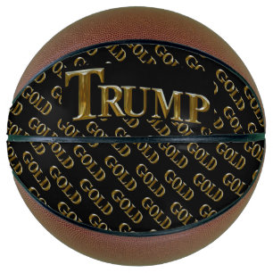 TRUMP USA GOLD BASKETBALL