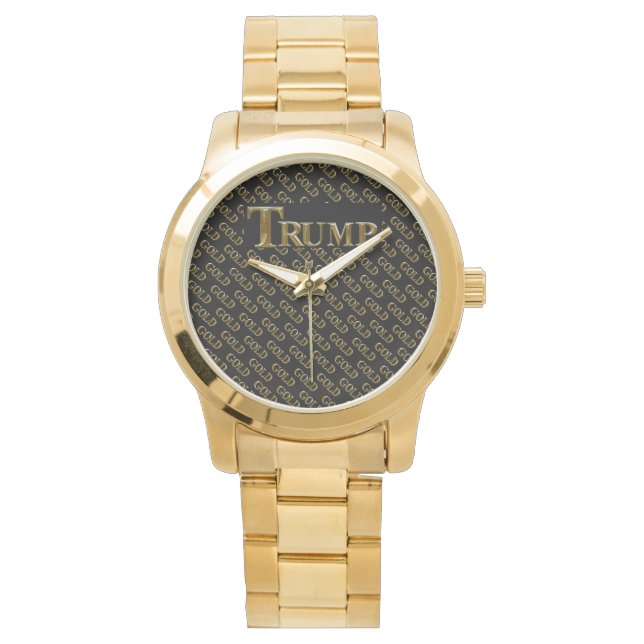 TRUMP USA  GOLD  WATCH (Front)