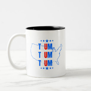 Trump Usa Two-Tone Coffee Mug