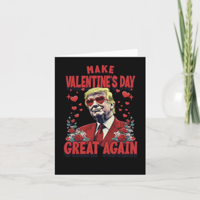 Trump Valentine's Day Card  (Front)