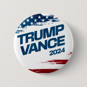 Trump Vance 2024 2 Inch Round Button