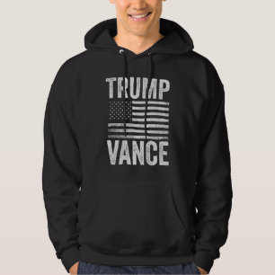 Trump Vance 2024 American Election Patriotic Hoodie