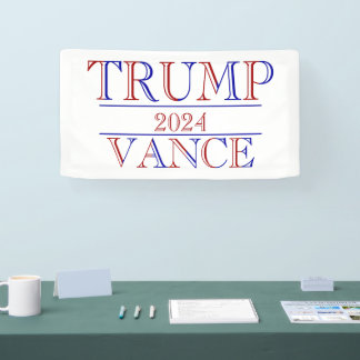Trump Vance 2024  Banner