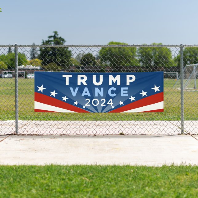 Trump Vance 2024 Banner (Insitu)