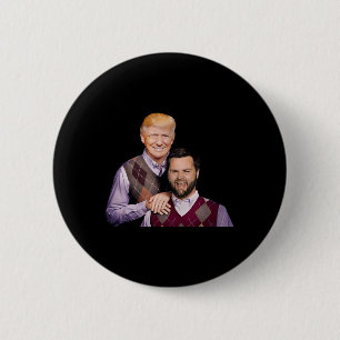Trump Vance 2024 Brothers Funny Parody Trump J.d.  2 Inch Round Button