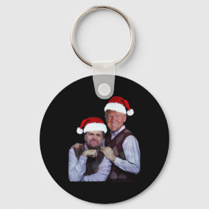 Trump Vance 2024 Brothers Santa Funny Trump Vance  Keychain