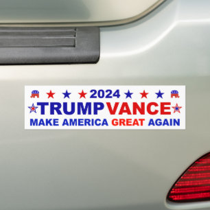 Trump Vance 2024 Bumper Sticker
