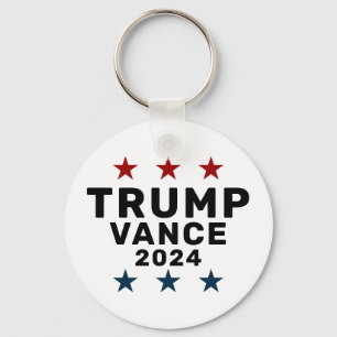 Trump Vance 2024 Classic Star Keychain
