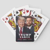 Donald Trump for President Political Playing Cards | Zazzle