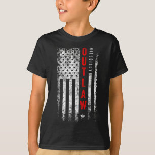 Trump Vance 2024 Donald Trump J.d. Vance Outlaw Hi T-Shirt