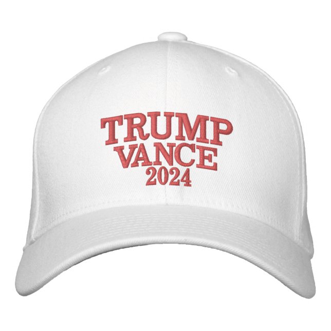 TRUMP VANCE 2024 embroidered hat  (Front)