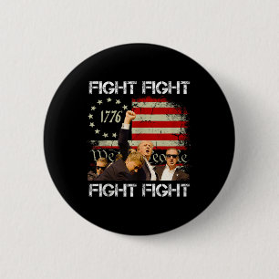 Trump Vance 2024 Fight 2 Inch Round Button