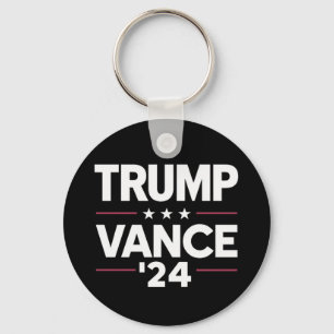 Trump Vance 2024 For President VP USA Election Keychain
