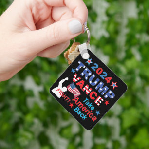 TRUMP VANCE 2024 KEYCHAIN