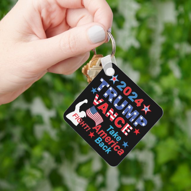 TRUMP VANCE 2024 KEYCHAIN (Hand)