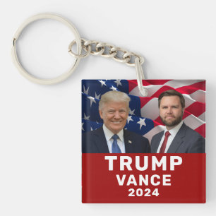 Trump Vance 2024  Keychain