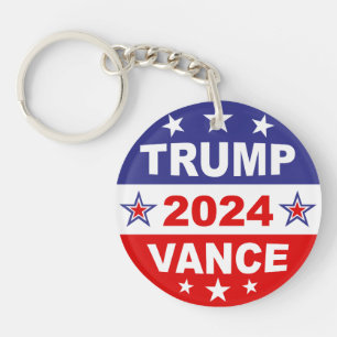 TRUMP VANCE 2024 KEYCHAIN