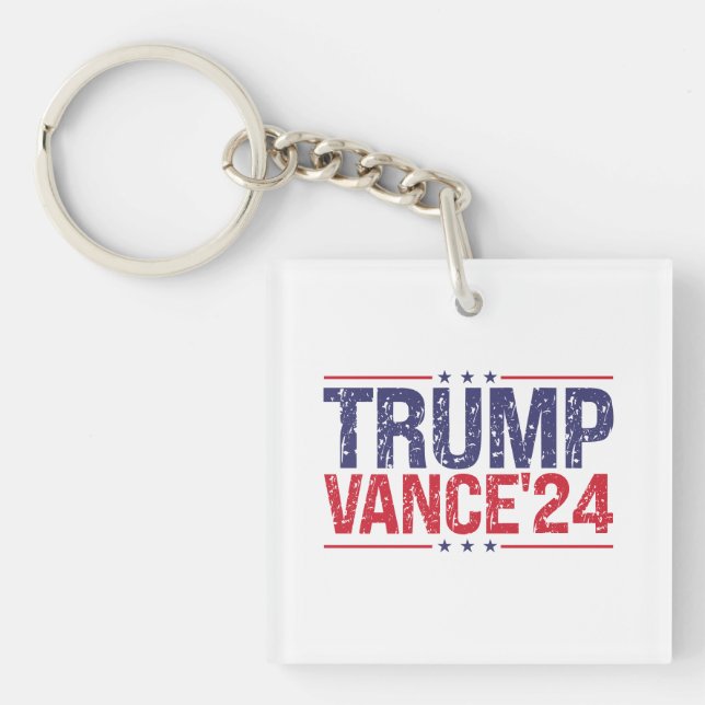Trump Vance 2024  Keychain (Front)