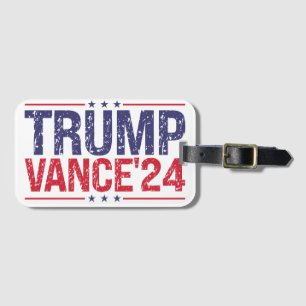 Trump Vance 2024 Luggage Tag