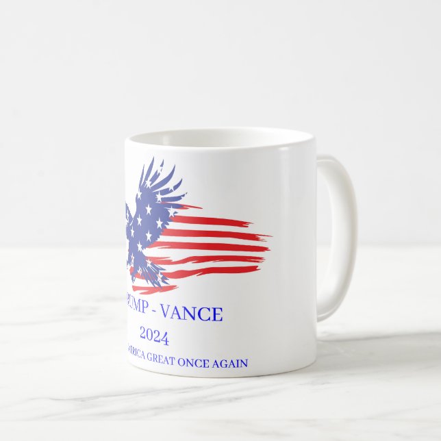 Trump Vance 2024 Mug (Front Right)