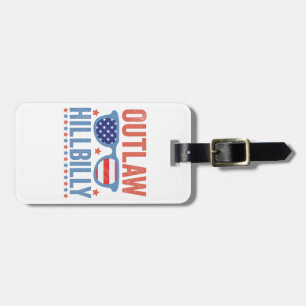 Trump Vance 2024 Outlaw Hillbilly Election   Luggage Tag