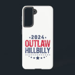 Trump Vance 2024 Outlaw Hillbilly US Flag Samsung Galaxy Case<br><div class="desc">Trump Vance 2024 Outlaw Hillbilly US Flag</div>