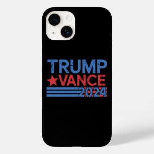 Trump Vance 2024 President 47 USA Vintage Case-Mate iPhone 14 Case