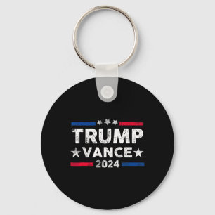 Trump Vance 2024 President Trump Supporter Re-elec Keychain