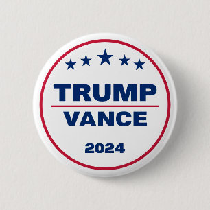 Trump Vance 2024 Take America Back 2024 Election 2 Inch Round Button