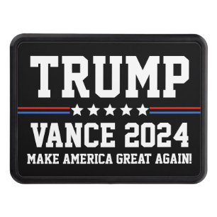 Trump Vance 2024 Trailer Hitch Cover