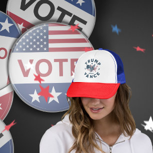 Trump Vance 2024 Womens Trucker Hat