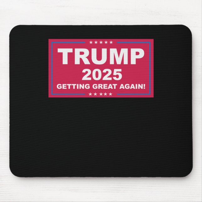 Trump Vance 2025 Getting Great Again ()  Mouse Pad (Front)