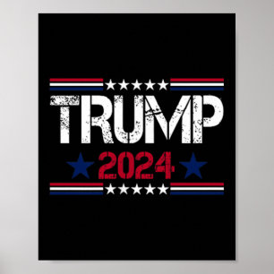Trump Vance 24, Trump For President 2024, Funny El Poster