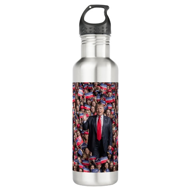 Trump Vance  710 Ml Water Bottle (Front)