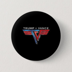 Trump Vance America Trump We Won Wins Inauguration 2 Inch Round Button